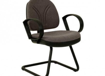 Büromöbel Wartezimmer Praxis Anwaltskanzlei Textilstühle Braun Konferenzstühle